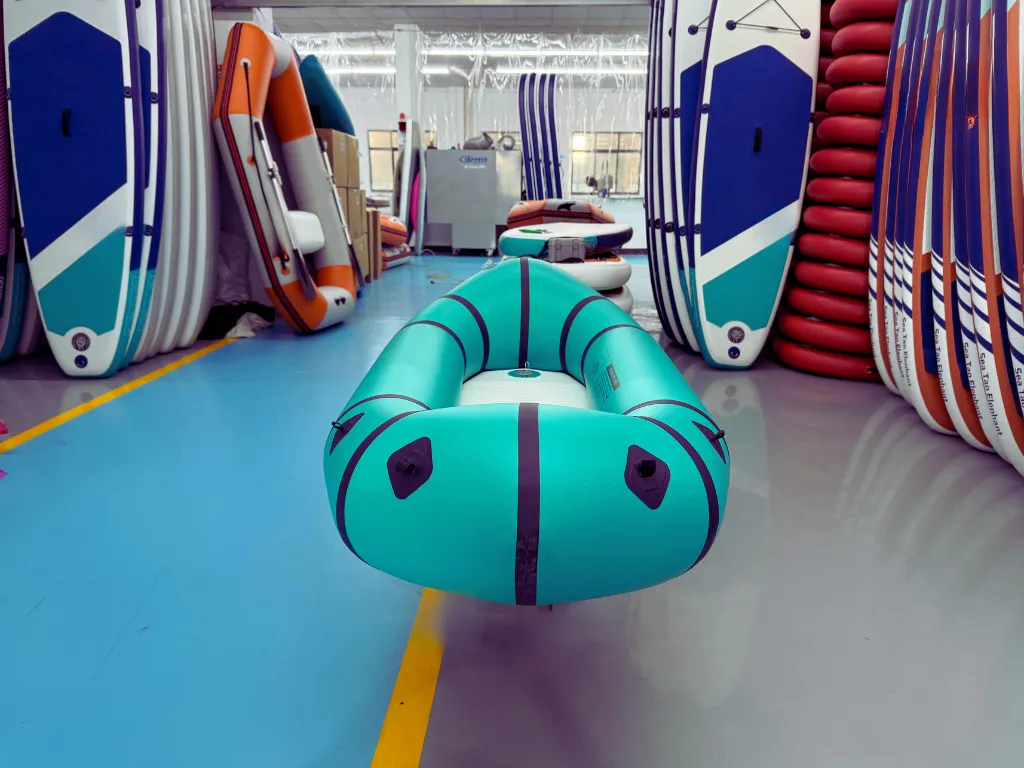 workshop of inflatable boat manufacturer